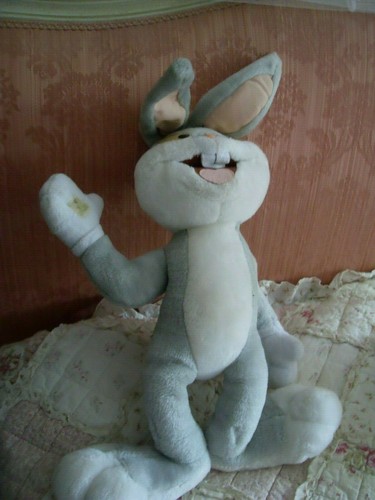 Peluche lapin bugs - ,