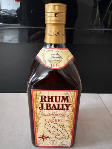 Rhum bally millésime 1975 - j.bally,