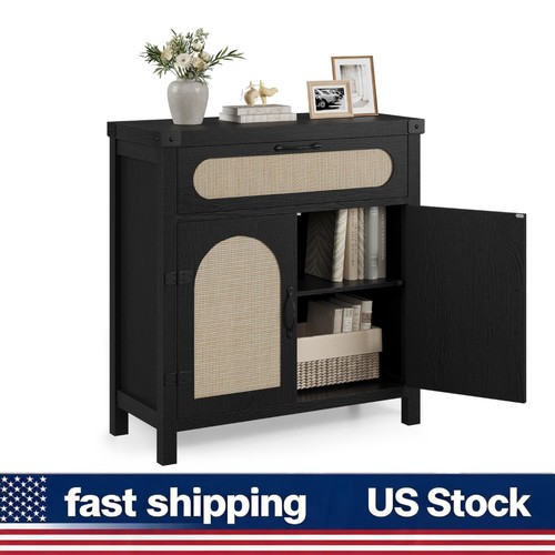 Rattan cabinet with - rattan,