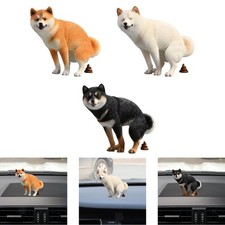 Figurine de chien décorative pour tableau de bord voiture, pièce maîtresse