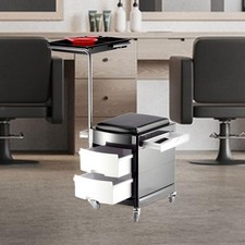 Chariot de rangement portable pour salon de coiffure et beauté