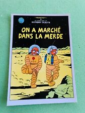 CARTE POSTALE 15X10 TINTIN