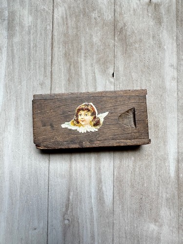Plumier ancien bois - bois, avec