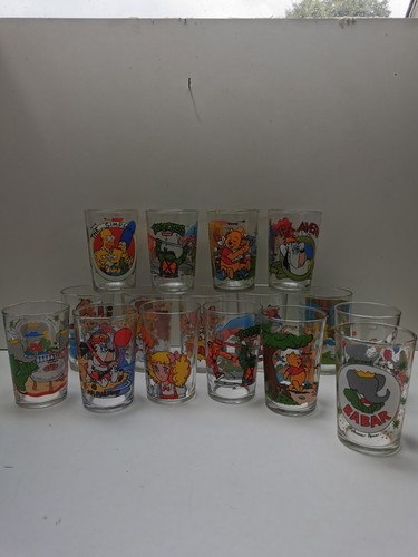 Lot verre moutarde - lot, À