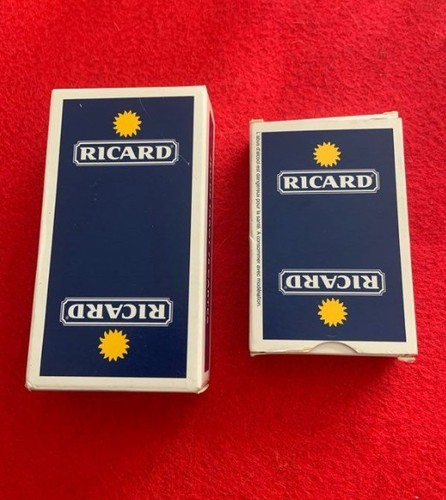 Jeux cartes ricard - cartes,