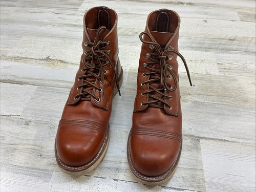 Red wing boots mens brown - red,