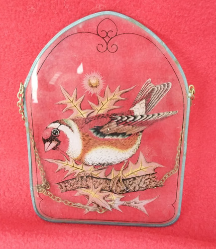 Vitrail décoration oiseau - vitrail,