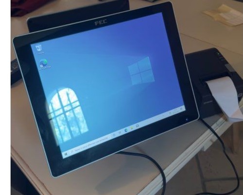 Caisse enregistreuse tactile