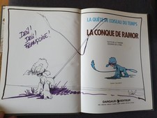 La quête de l'oiseau du temps La conque de Ramor dédicacée par Loisel