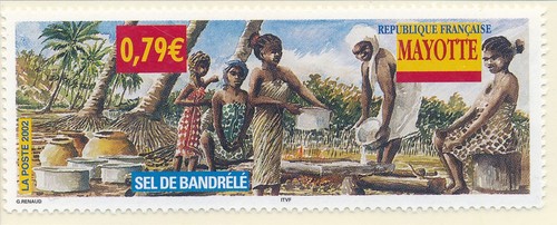 Timbre mayotte 130 - mayotte, 130**