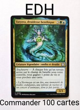 MTG Commander Deck Toucheterre Tatyova Druidesse Benthique 100 Cartes Magic EDH