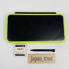 Console de jeu portable Nintendo New 2DS XL LL Lime noire japonaise ver testée