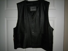 Marco Bassi Sleeveless Leather