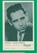 CYCLISME carte cycliste PAUL