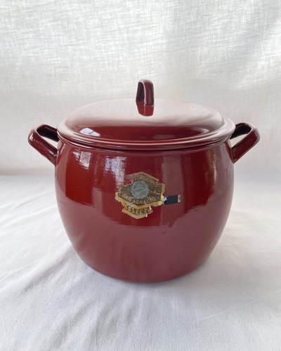 Marmite faitout rouge - marmite/faitout,