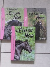LOT 3 LIVRES "LE RANCH DE L’ÉTALON NOIR" 8-12 ANS/ 