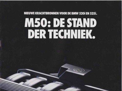 Catalogue brochure bmw 520i - brochure, /