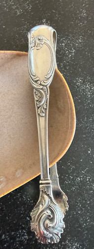 Pince sucre argent massif - pince,