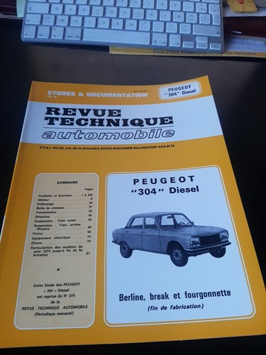 Rta peugeot 304 diesel - peugeot, "