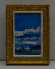 MINIATURE  " vague lointaine"