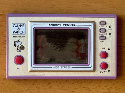 Nintendo game watch - watch, snoopy