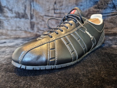 Sneakers levi cuir noir - sneakers,