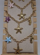 Collier Breloque Charm Acier