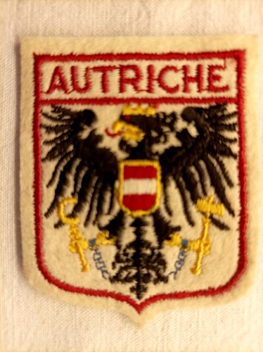 écusson autriche patch wappen - autriche,