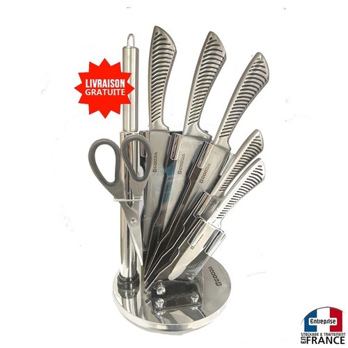Bloc couteaux coupe decoupe - couteaux,