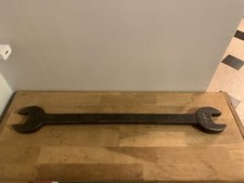 ancienne grande clé plate SNCF N° 36, double