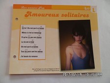 CARTE FICHE PLAISIR DE CHANTER