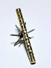 SPLENDIDE STYLO WATERMAN LADY A FACETTES PLAQUE OR PLUME OR 18K