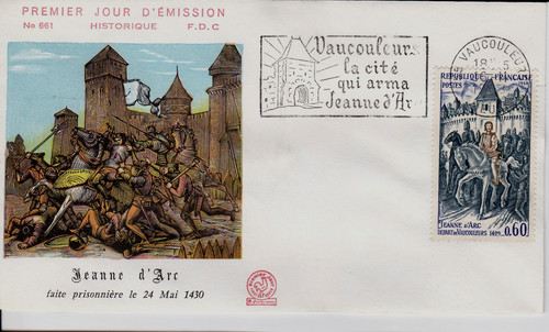 France flamme premier jour - premier,