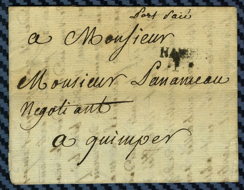 Lettre nantes pour - de,