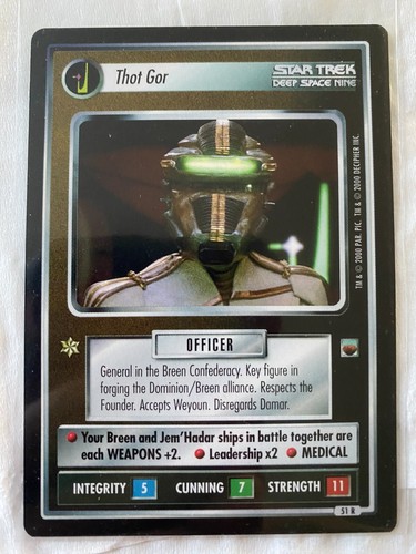 Star trek ccg - thot, gor