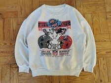 Vintage 1994 Super Bowl sweatshirt COWBOYS VS BILLS