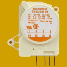 P# WR9X502 GE Refrigerator Defrost Timer Assembly. Genuine OEM GE Part.