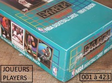*** BASKET NBA - COLLECTION - 1990-91 SKYBOX SERIES 2 - PLAYERS 001 à 423***