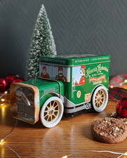 Boîte à Musique de Noël Vintage HEINRICH HAEBERLEIN - Camionnette Métal