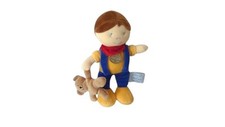 Peluche poupée garçon Les p'tits bouts DC2305 Doudou et Compagnie comme neuf