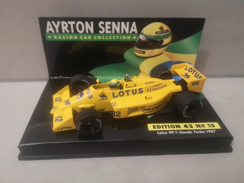 Senna 1987 lotus 99 - f1,