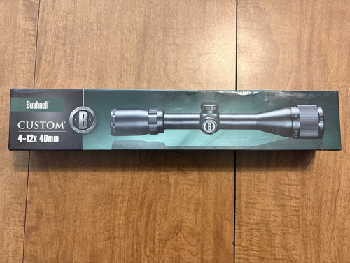 Bushnell custom 12x - 4-12x, 40mm