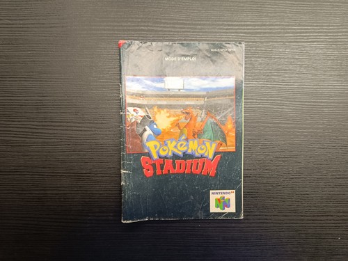 Notice seule pokémon stadium - seule,