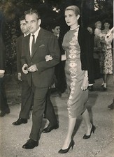 Prince Rainier - Princesse Grace Kelly 1956 - Bois de Boulogne- PR 33