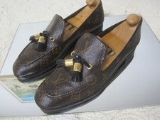 Beaux mocassins LOUIS VUITTON monogrammé femme en 40