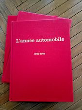 LIVRES L'ANNEE AUTOMOBILE  SAISONS 1970 / 1980 / 1990 / 2000
