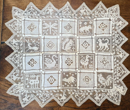 Dentelle ancienne grand - ancienne,