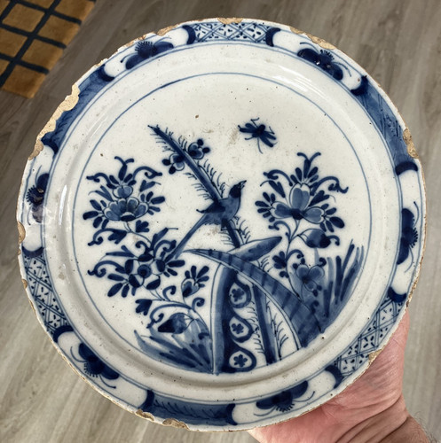Belle assiette faience - belle,