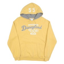 DISNEY Hommes Jaune à Capuche