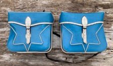 2  SACOCHES VELO MOBYLETTE SOLEX ANCIENNE VINTAGE